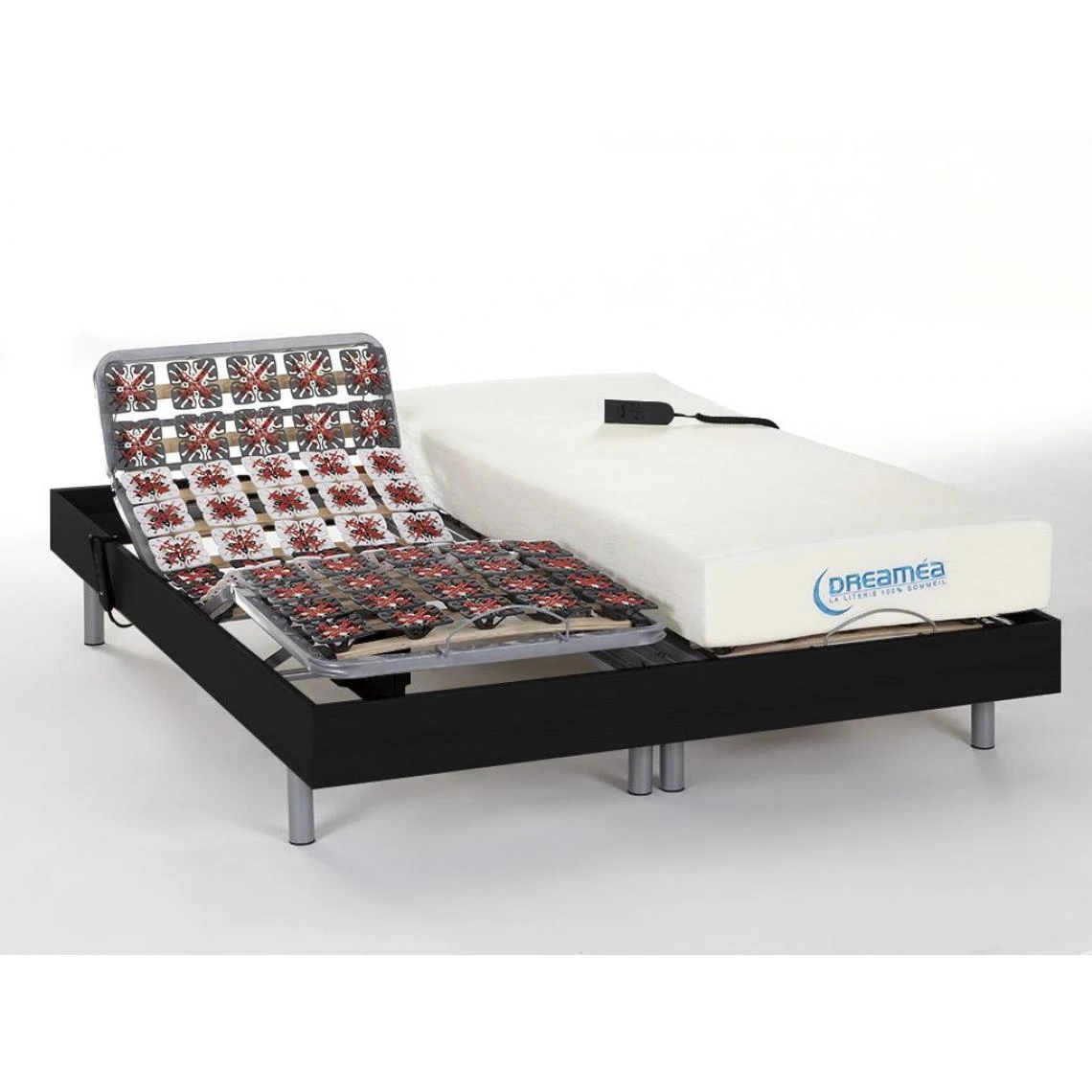 Vente-unique Lit électrique Relaxation Tout Plots Matelas Mémoire De Forme HESIOD... 3 Vente-unique Lit électrique Relaxation Tout Plots Matelas Mémoire De Forme HESIOD...