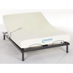 Vente-unique Lit électrique Relaxation Matelas Mémoire Forme JIMBARAN II De DREAM...