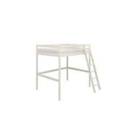 CSTORE Lit Mezzanine Enfant - 140 X 190 Cm - Pin Massif Blanchi - Sommier Inc... -Talamo Magasin lit mezzanine enfant 140 x 190 cm pin massif blanchi sommier inclus erika 11713714 30874944 1140x1140