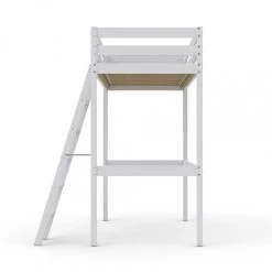 Le Quai Des Affaires Lit Mezzanine STUDIO 90x200 + 1 Sommier / Blanc 11 Le Quai Des Affaires Lit Mezzanine STUDIO 90x200 + 1 Sommier / Blanc -Talamo Magasin lit mezzanine studio 90x200 1 sommier blanc 10950306 28599604 1140x1140