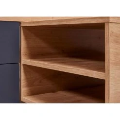 Pegane Lit Multi-rangements 140x200 Coloris Chêne Artisan/anthracite - Longu... 7 Pegane Lit Multi-rangements 140x200 Coloris Chêne Artisan/anthracite - Longu... -Talamo Magasin lit multi rangements 140x200 coloris chene artisananthracite longueur 2054 x profondeur 1444 x hauteur 833 cm 13598144 37349214 1140x1140