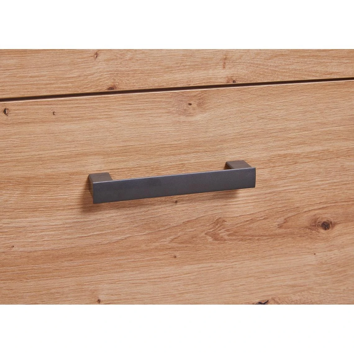 Pegane Lit Multi-rangements 140x200 Coloris Chêne Artisan/anthracite - Longu... 5 Pegane Lit Multi-rangements 140x200 Coloris Chêne Artisan/anthracite - Longu... – Image 3