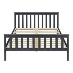 Decoshop26 Lit Pour Adultes Avec Sommier à Lattes Bois Couleur Gris Foncé 160x2... -Talamo Magasin lit pour adultes avec sommier a lattes bois couleur gris fonce 160x200 cm 030004772 10579032 27493624 1140x1140