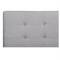 IDIMEX Lit Simple LILLE, 120 X 190 Cm, Capitonné Avec Sommier, Revêtement E... -Talamo Magasin lit simple lille 120 x 190 cm capitonne avec sommier revetement en tissu gris 8194237 20887995 1140x1140