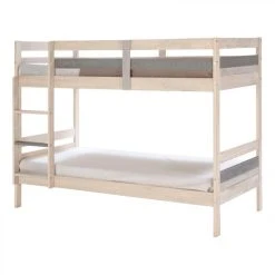 BUT Lit Superposé 2x90x190 Cm SIA Blanc Et Gris -Talamo Magasin lit superpose 2x90x190 cm sia blanc et gris 10156522 26131592 1140x1140