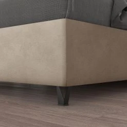 Autrement Lit Talamo Italia Avec Conteneur Double Vivaldi Beige, Tissu Effet Vin... -Talamo Magasin lit talamo italia avec conteneur double vivaldi beige tissu effet vintage 10728062 27926990 1140x1140