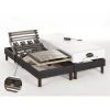 Vente-unique Lit électrique Relaxation Lattes Et Plots Matelas Mémoire Forme Tiss... -Talamo Magasin lit thesee 12237636 32535552 1140x1140