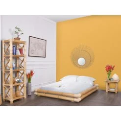 Vente-unique Lit 140 X 190 Cm - Bambou - Coloris : Naturel - TURION 10 Vente-unique Lit 140 X 190 Cm - Bambou - Coloris : Naturel - TURION -Talamo Magasin lit turion 140x190 cm bambou 7525818 18954298 1200x1200