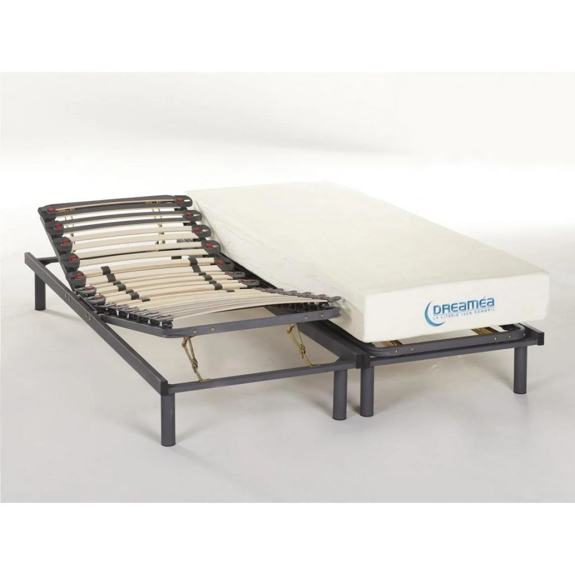 Vente-unique Lit Relaxation Manuel UBUD De DREAMEA - 2 X 80 X 200 Cm 3 Vente-unique Lit Relaxation Manuel UBUD De DREAMEA - 2 X 80 X 200 Cm