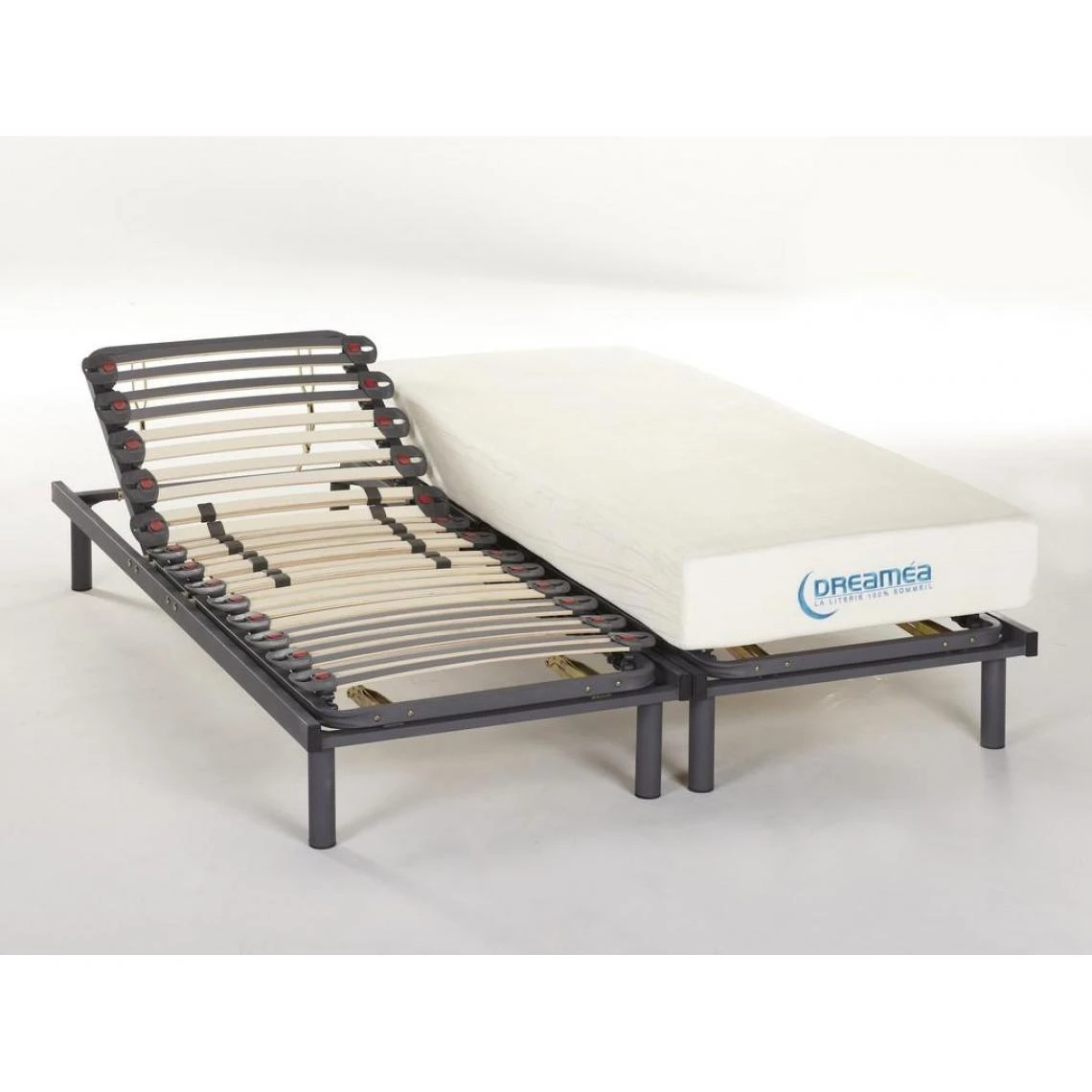 Vente-unique Lit Relaxation Manuel UBUD De DREAMEA - 2 X 70 X 190 Cm 5 Vente-unique Lit Relaxation Manuel UBUD De DREAMEA - 2 X 70 X 190 Cm – Image 3