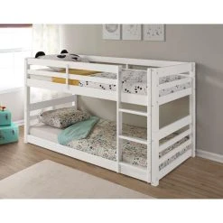 BUT Lits Superposés 2x90x190 Cm BLOOM Blanc -Talamo Magasin lits superposes 2x90x190 cm bloom blanc 12239366 32542978 1140x1140