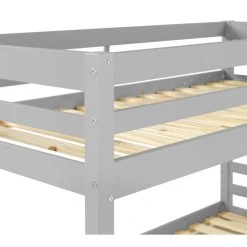 BUT Lits Superposés 2x90x190 Cm BLOOM Gris -Talamo Magasin lits superposes 2x90x190 cm bloom gris 12407128 33075332 1140x1140
