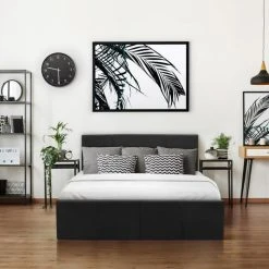 CSTORE MARTIN Lit Adulte - 140 X 190 Cm + Coffre De Rangement - Simili Noir -... -Talamo Magasin martin lit adulte 140 x 190 cm coffre de rangement simili noir sommier inclus 10969372 28661068 1140x1140