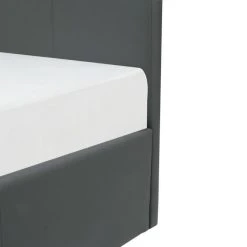 CSTORE MARTIN - Lit Adulte 140x190 Cm + Coffre De Rangement - Simili Gris - S... -Talamo Magasin martin lit adulte 140x190 cm coffre de rangement simili gris sommier inclus 10676692 27806580 1140x1140