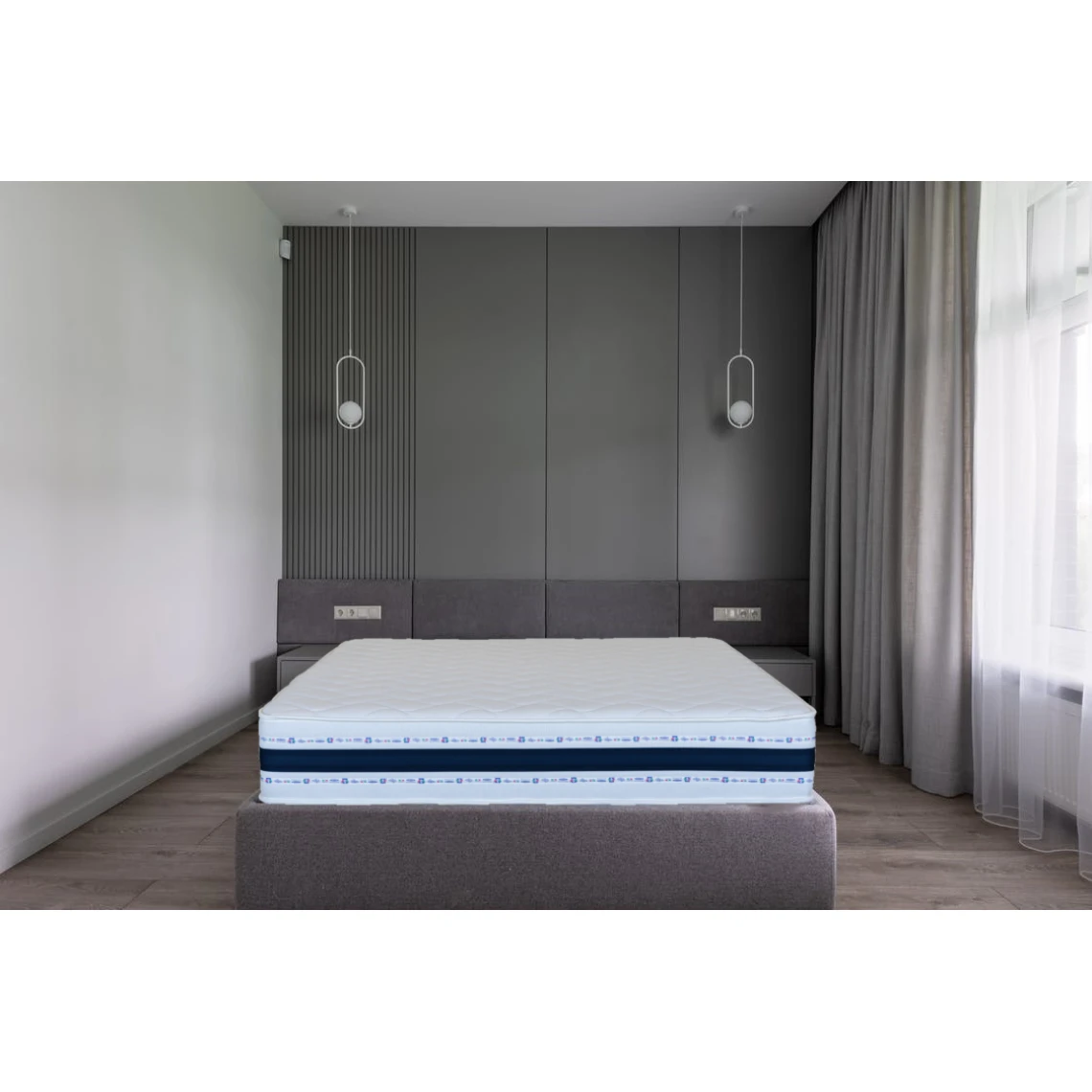 Batflex Matelas 140x190 à Mémoire De Forme - Epaisseur 22 Cm - 9 Zones De Co... 4 Batflex Matelas 140x190 à Mémoire De Forme - Epaisseur 22 Cm - 9 Zones De Co... – Image 2