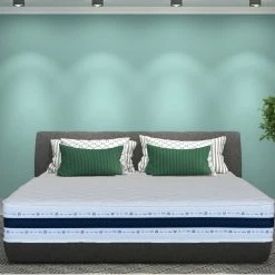 Batflex Matelas 140x190 à Mousse Ergonomique Haute Densité - Epaisseur 22 Cm...