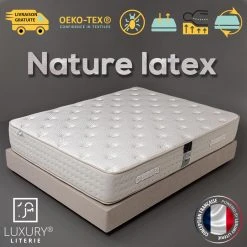 Luxury Literie Matelas 140x190 Cm Nature Latex