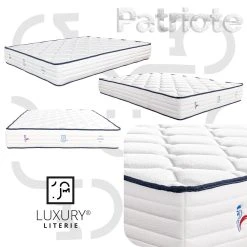 Luxury Literie Matelas 140x190 Cm Patriote -Talamo Magasin matelas 140x190 cm patriote 13696048 37769622 1140x1140