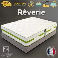 Luxury Literie Matelas 140x190 Cm Rêverie