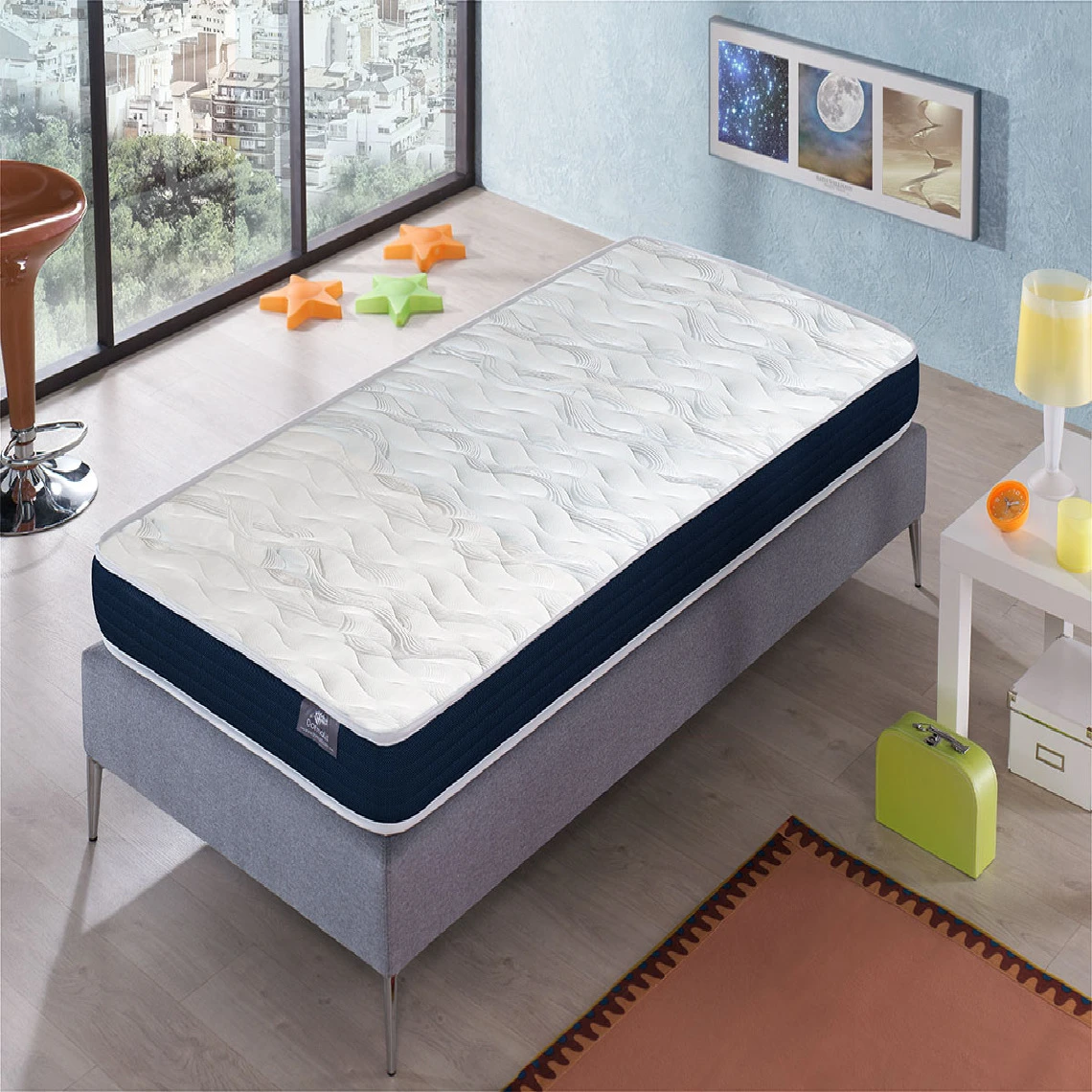 Dormalit Matelas 90X190 ERGO CONFORT Épaisseur 14 CM – Rembourrage Super Sof... 4 Dormalit Matelas 90X190 ERGO CONFORT Épaisseur 14 CM – Rembourrage Super Sof... – Image 2