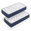 Dormalit Matelas 90X200 LOT 2 AIR LATEX Épaisseur 18 CM - Renforcement Lombair...