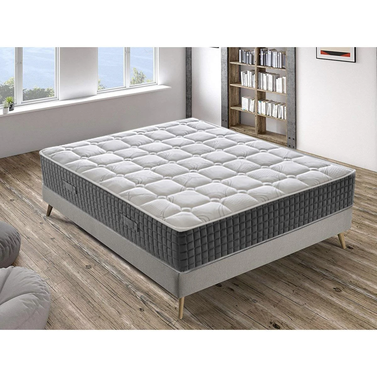 Materassi&Doghe Matelas à Mémoire De Forme - Haut 30 Cm - 11 Zones Différenciées -... 3 Materassi&Doghe Matelas à Mémoire De Forme - Haut 30 Cm - 11 Zones Différenciées -...