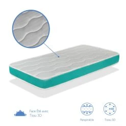 Dormalit Matelas Bébé CARAMEL 90x190 Epaisseur 11 CM - Noyau En Mousse Perfor... 9 Dormalit Matelas Bébé CARAMEL 90x190 Epaisseur 11 CM - Noyau En Mousse Perfor... -Talamo Magasin matelas bebe caramel 90x190 epaisseur 11 cm noyau en mousse perforee 10576392 27485570 1140x1140