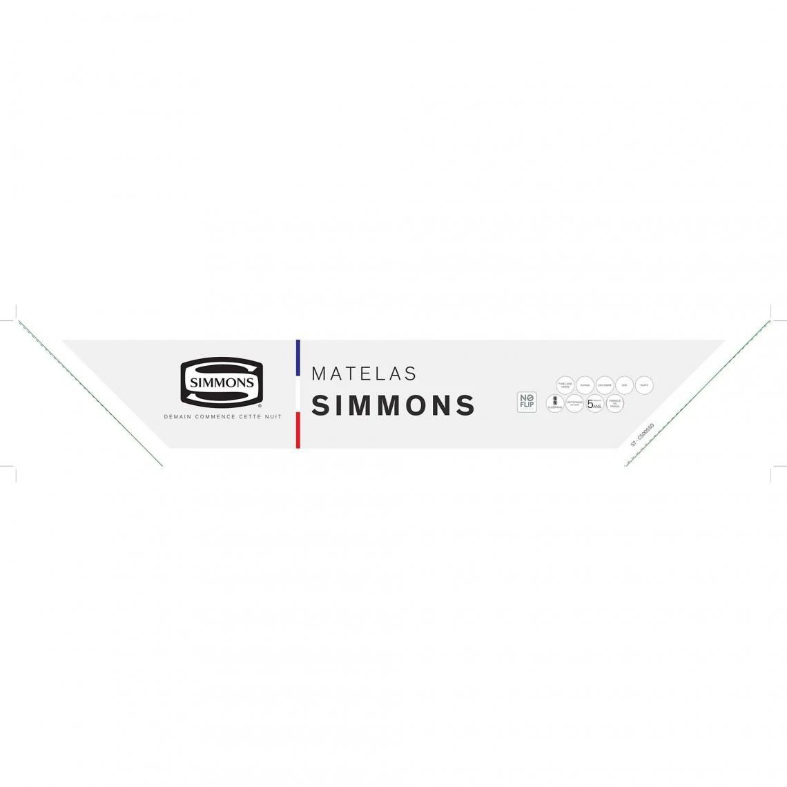 Matelas Dreamissimm 2 SIMMONS, 32 Cm - 140 X 200 Cm 7 Matelas Dreamissimm 2 SIMMONS, 32 Cm - 140 X 200 Cm – Image 5