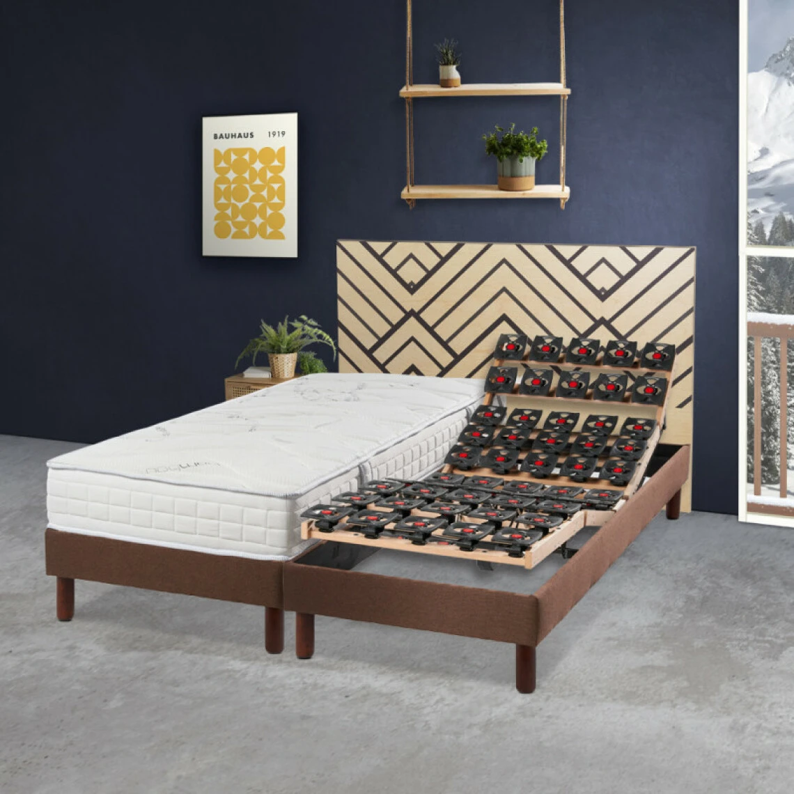 Matelas Essenzia MOPRHOZONE 170 RELAX 80x200 Latex 5 Matelas Essenzia MOPRHOZONE 170 RELAX 80x200 Latex – Image 3