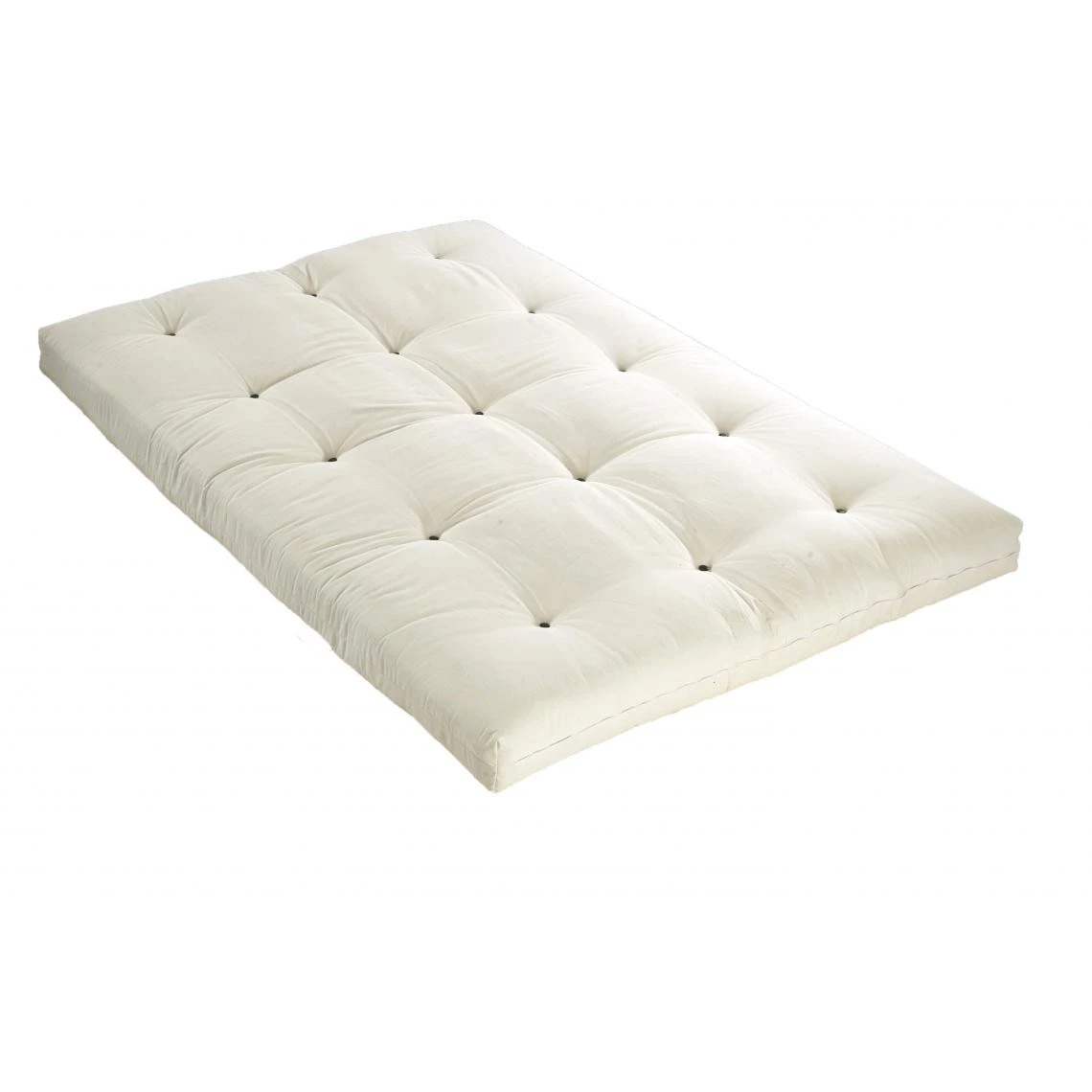Selenia Matelas Futon Coton Couleur écru 140x190 Cm FUTON 3 Selenia Matelas Futon Coton Couleur écru 140x190 Cm FUTON