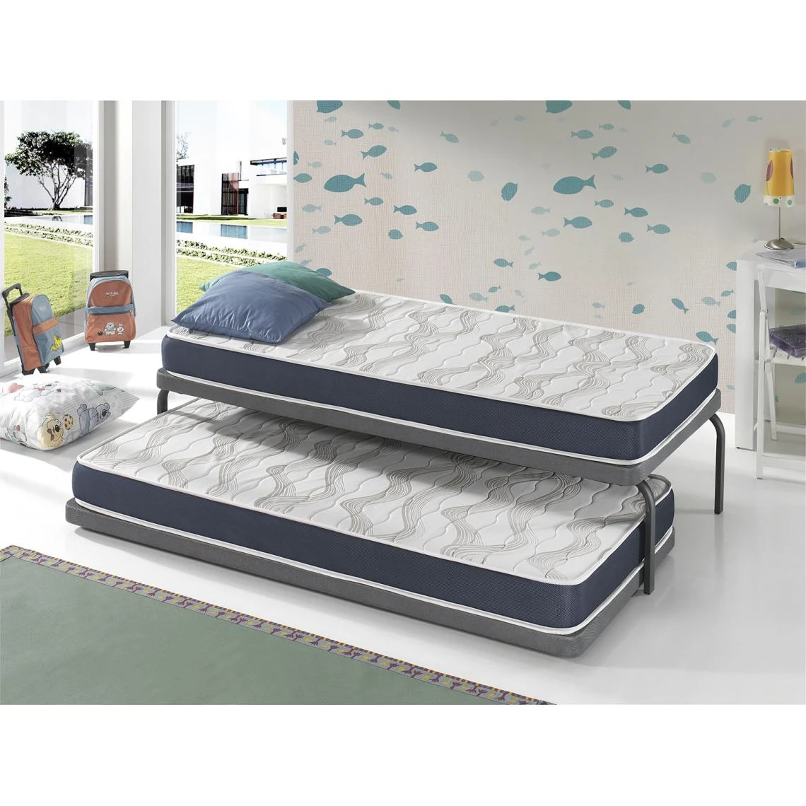 Dormalit Matelas LOT 2 ERGO CONFORT 70x160 Épaisseur 14 CM – Rembourrage Sup... 4 Dormalit Matelas LOT 2 ERGO CONFORT 70x160 Épaisseur 14 CM – Rembourrage Sup... – Image 2