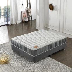 Sensoreve Matelas N°1 Galice 140x190cm RESSORTS ENSACHÉS & MÉMOIRE DE FORME -...