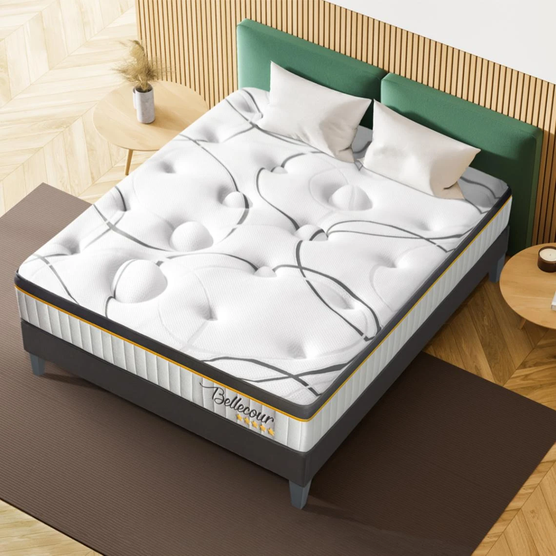 Matelas Simple BELLECOUR 2.0 140x200 4 Matelas Simple BELLECOUR 2.0 140x200 – Image 2