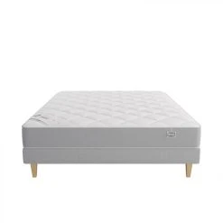 Matelas + Sommier 140x190 Cm SIMMONS + 2 Oreillers + Couette TRENDY -Talamo Magasin matelas sommier 140x190 cm simmons 2 oreillers couette trendy 10136466 26075212 1140x1140