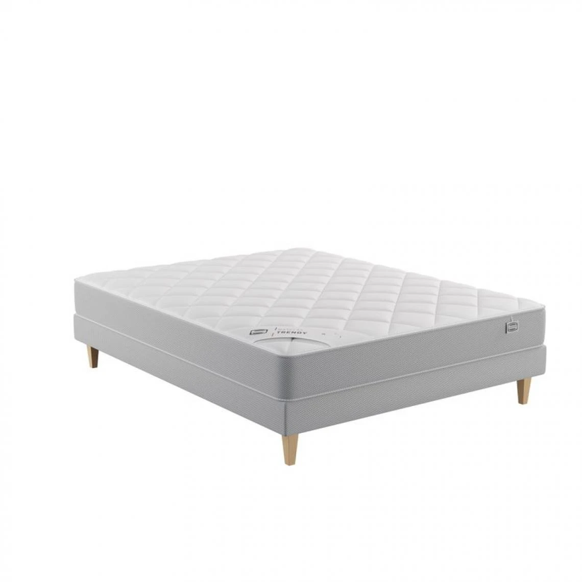 Matelas + Sommier 160x200 Cm SIMMONS TRENDY 3 Matelas + Sommier 160x200 Cm SIMMONS TRENDY