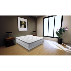 Simmons Matelas EXTENSION - Ressorts Ensachés Surmatelas Mémoire De Forme 16...