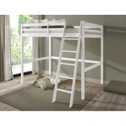 BUT Mezzanine 140x190 Cm BLOOM Blanc -Talamo Magasin mezzanine 140x190 cm bloom blanc 12407138 33075378 1140x1140