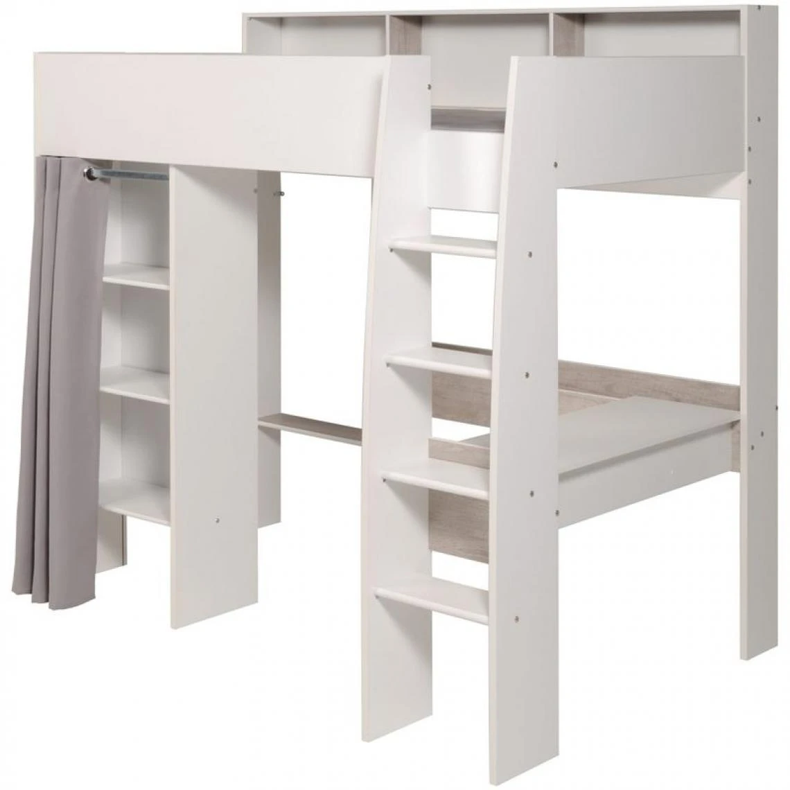 BUT Mezzanine Taylor Blanc Et Gris 7 BUT Mezzanine Taylor Blanc Et Gris – Image 5