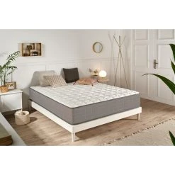 Moonia-Matelas Memory Premier Multizone - MemoryFoam + Fibres Biother...