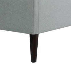CSTORE NAILHEADS - Lit Adulte Classique - Tissu Gris Clair - Tête De Lit Clo... -Talamo Magasin nailheads lit adulte classique tissu gris clair tete de lit cloutee et pieds bois sommier inclus l 160xl 200 cm 10678126 27811242 1140x1140