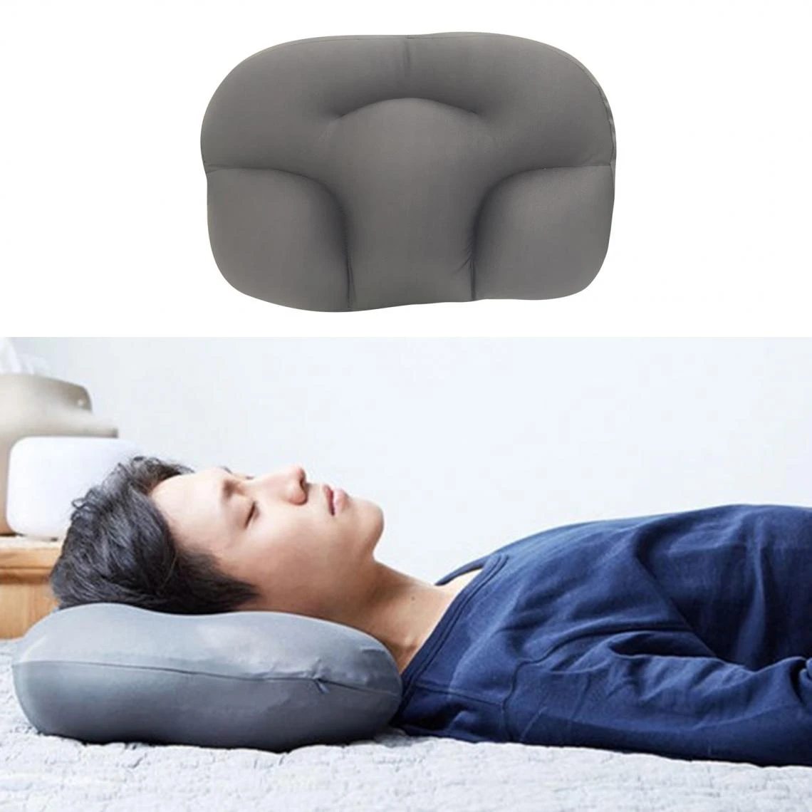 Marque Generique Oreiller En Forme De Nuage Mousse à Mémoire De Forme Contour Sleep P... 6 Marque Generique Oreiller En Forme De Nuage Mousse à Mémoire De Forme Contour Sleep P... – Image 4