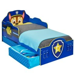 La Pat Patrouille - Lit Pour Enfants -Talamo Magasin original jpg 509pwp lead product feature paw patrol chase toddler bed with underbed storage by hellohome