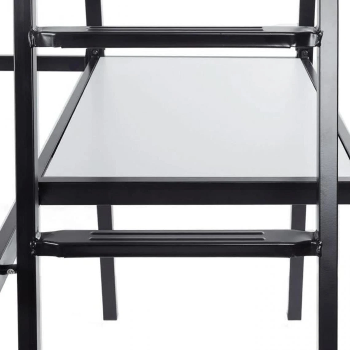 CSTORE OXFORD - Lit Mezzanine Avec Bureau En Métal époxy Noir Sommier Inc... 6 CSTORE OXFORD - Lit Mezzanine Avec Bureau En Métal époxy Noir Sommier Inc... – Image 4