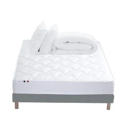 Idliterie Pack ASTRE Ensemble Matelas Ressorts + Sommier + Couette + Oreillers -... -Talamo Magasin pack astre ensemble matelas ressorts sommier couette oreillers made in france 13763362 38031000 1140x1140