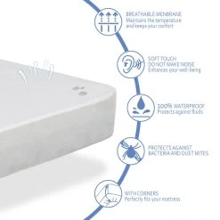 Dormalit Pack Matelas 70X160 LIT ENFANTS H14 CM ERGO CONFORT + 1 Oreiller Juni... -Talamo Magasin pack matelas 70x160 lit enfants h14 cm ergo confort 1 oreiller junior 70x35 cm 1 protege matelas 70x160 cm 10585112 27512218 1140x1140