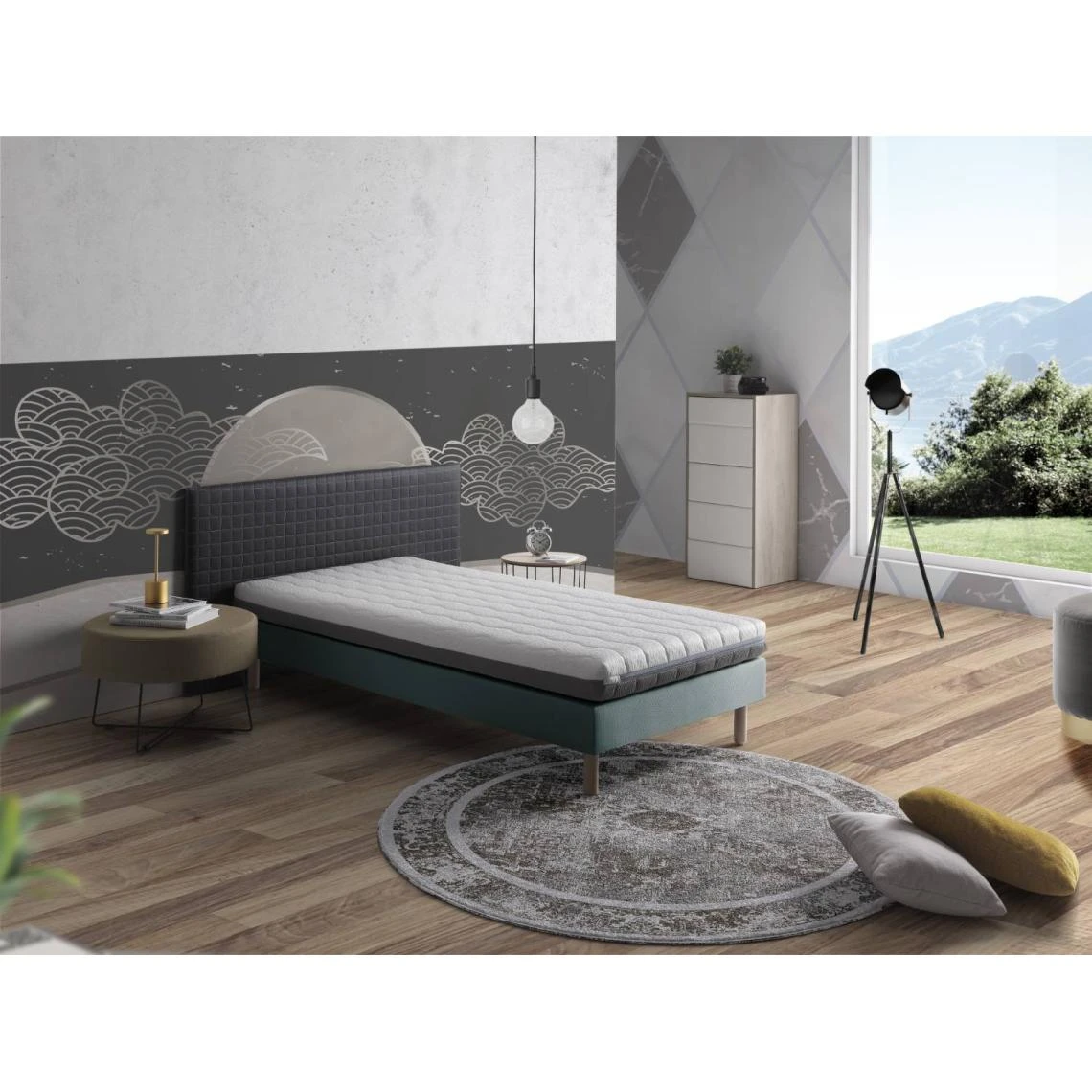 Dormalit Pack Matelas 80X160 KALA LIT ENFANT, Epaisseur 14 CM + 1 Oreiller A Me... 4 Dormalit Pack Matelas 80X160 KALA LIT ENFANT, Epaisseur 14 CM + 1 Oreiller A Me... – Image 2