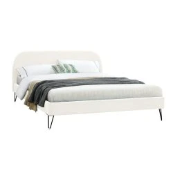 CONCEPT USINE PHOENIX - Lit Velours Beige 160x200 Cm 10 CONCEPT USINE PHOENIX - Lit Velours Beige 160x200 Cm -Talamo Magasin phoenix lit velours beige 160x200 cm 13728262 37882464 1140x1140