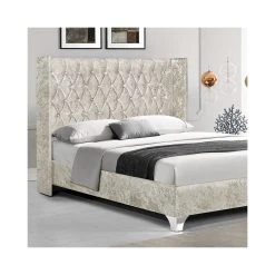 Meubler Design Lit Capitonné Grand Tête De Lit Focuse - Beige - 160x200 9 Meubler Design Lit Capitonné Grand Tête De Lit Focuse - Beige - 160x200 -Talamo Magasin pour la chambre lit capitonne grand tete de lit focuse 15