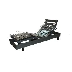 Promo Matelas Sommier électrique Alliance Finition Bois 90x190