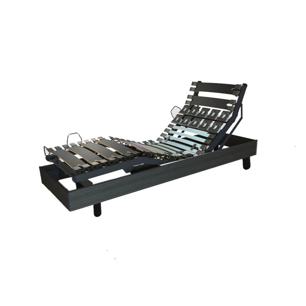 Promo Matelas Sommier électrique Alliance Finition Bois 90x190 3 Promo Matelas Sommier électrique Alliance Finition Bois 90x190